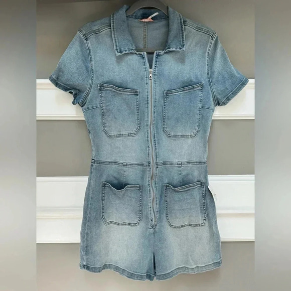 NWT Free People CRVY Lennox Shortsuit - Picture 6 of 6